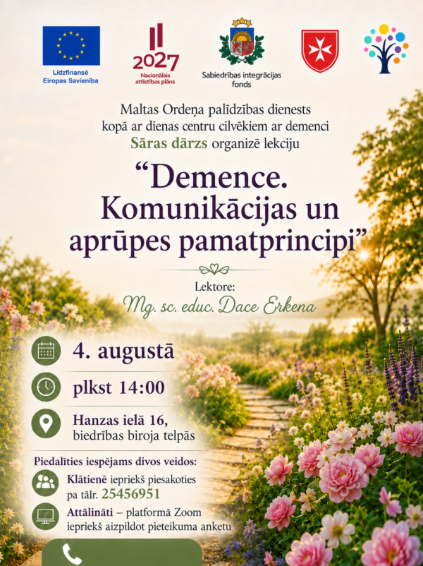 Lekcija “Komunikācijas un aprūpes pamatprincipi”